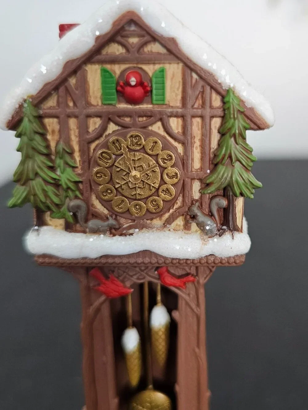 Hallmark Santa's Grandfather Clock - Membership Club Special Ornament 2014
